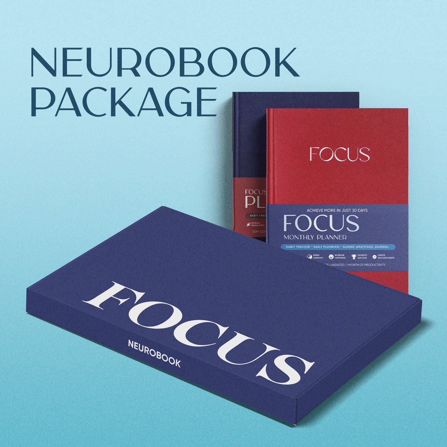 The Focus Planner – The Smart Monthly Planner for Big Goals, Less Stress, More Progress.