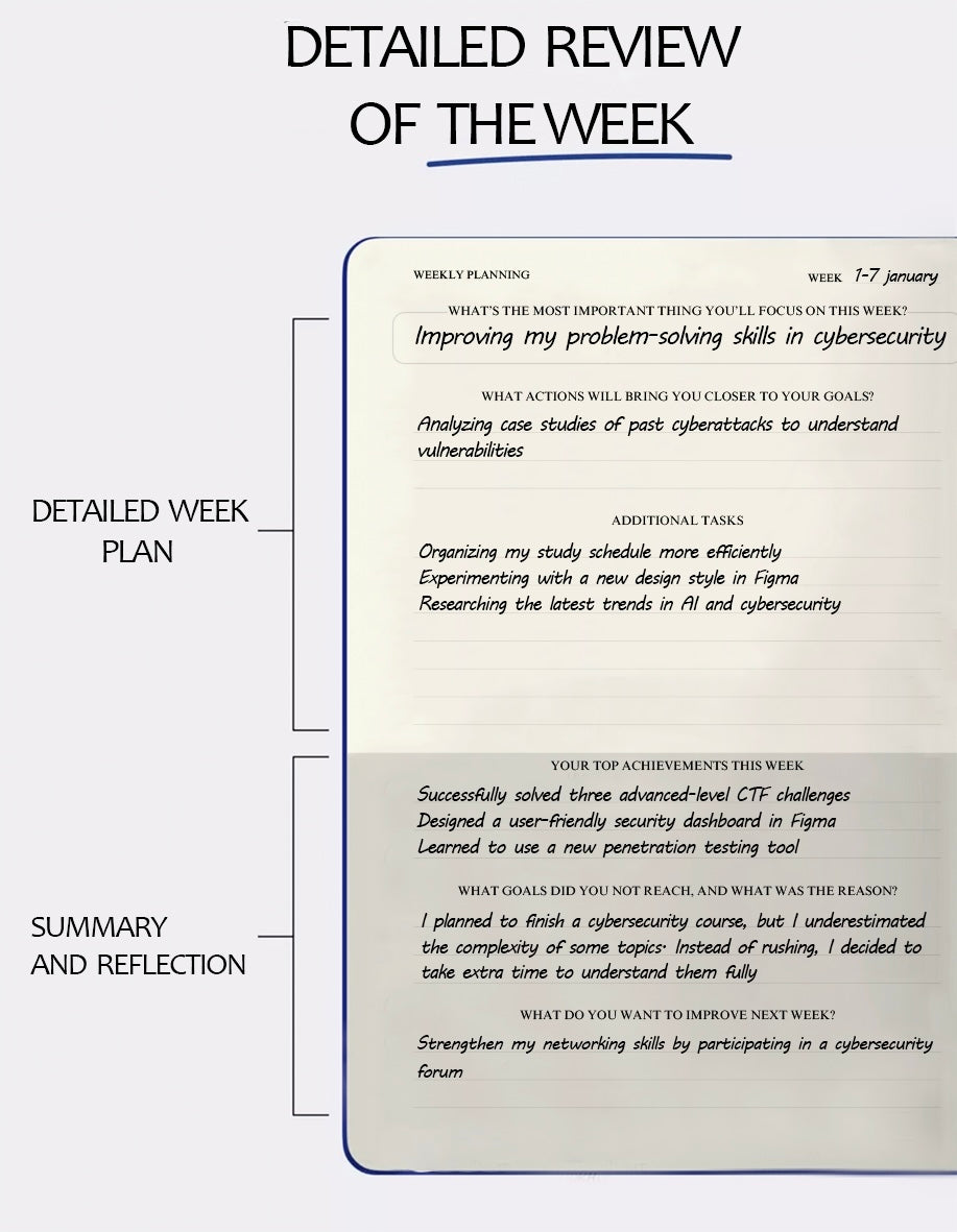 The Focus Planner – The Smart Monthly Planner for Big Goals, Less Stress, More Progress.