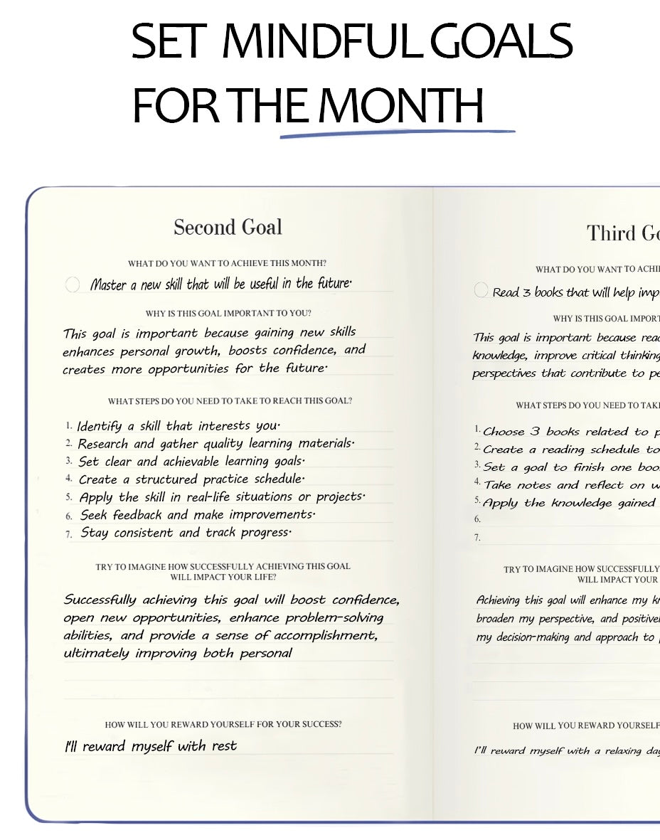 The Focus Planner – The Smart Monthly Planner for Big Goals, Less Stress, More Progress.