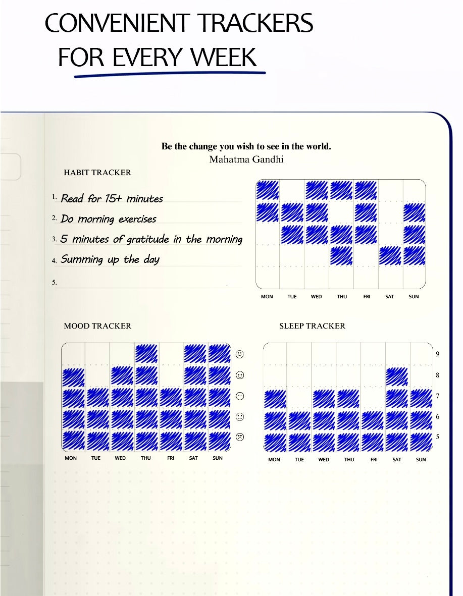 The Focus Planner – The Smart Monthly Planner for Big Goals, Less Stress, More Progress.